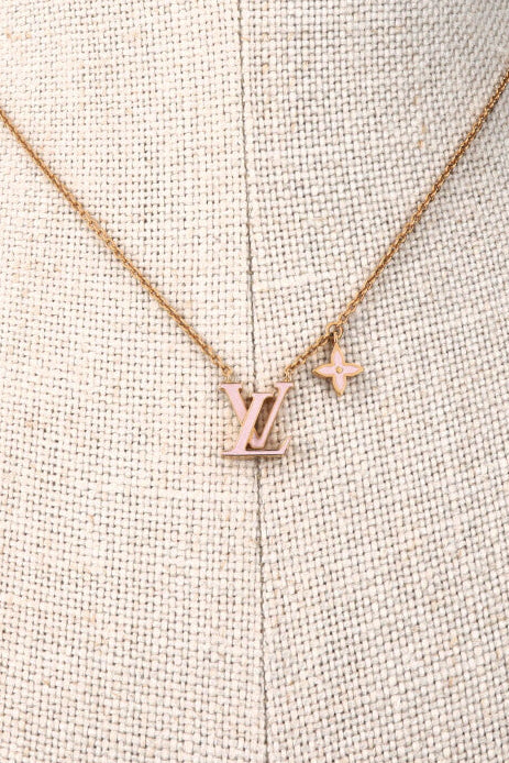 Collier Iconic S00 Louis Vuitton en laiton doré