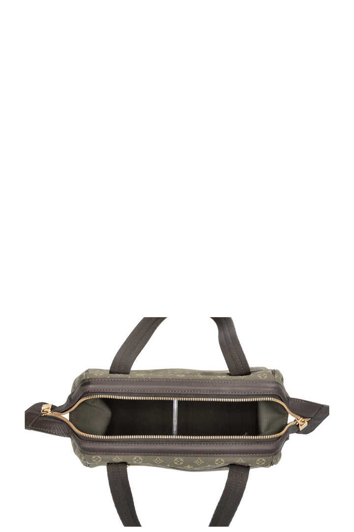 Sac Joséphine Louis Vuitton en toile Mini Lin kaki