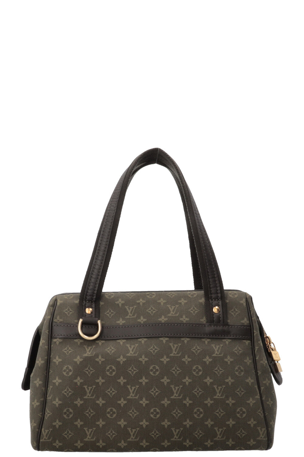 Sac Joséphine Louis Vuitton en toile Mini Lin kaki