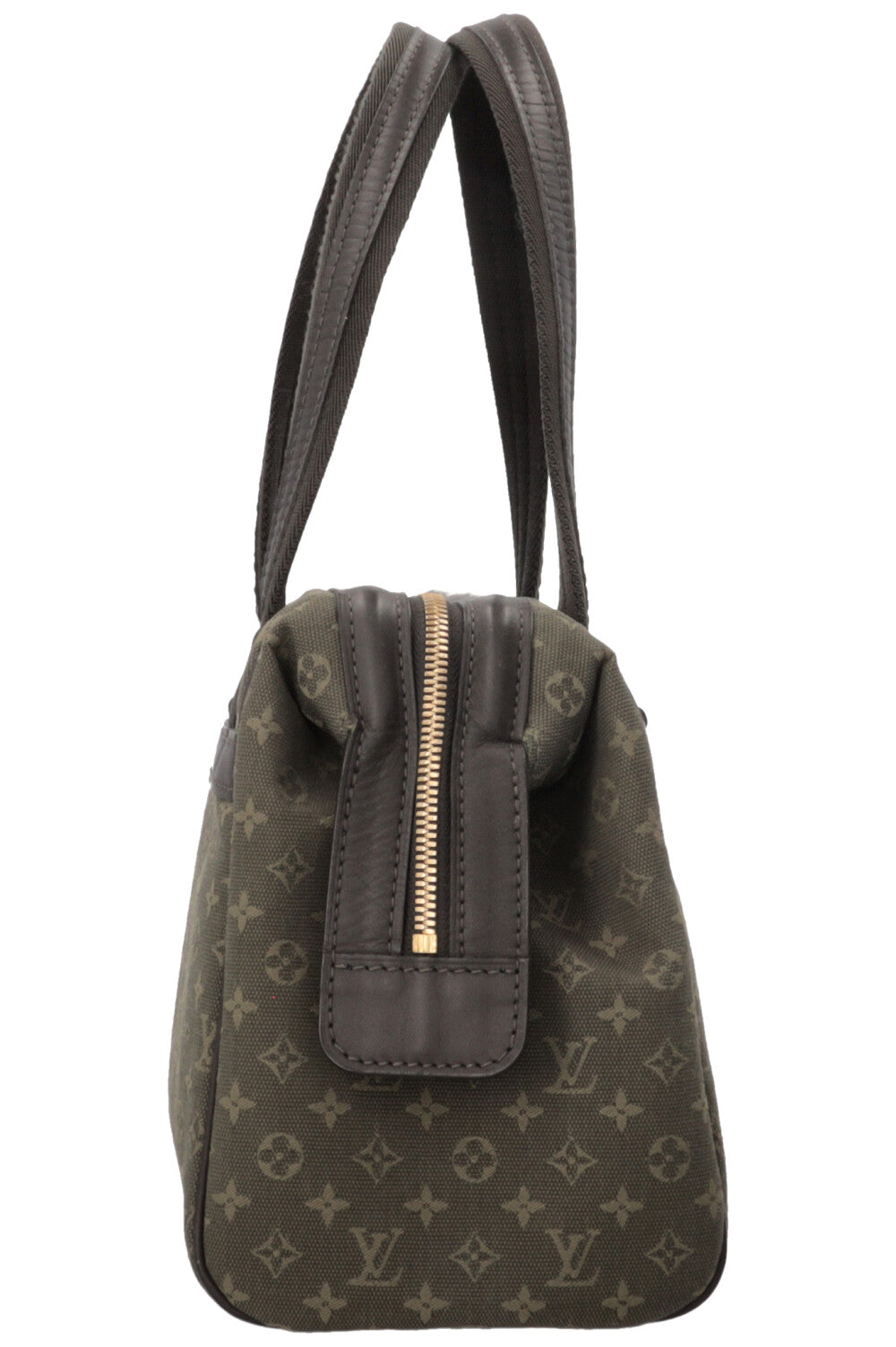 Sac Joséphine Louis Vuitton en toile Mini Lin kaki