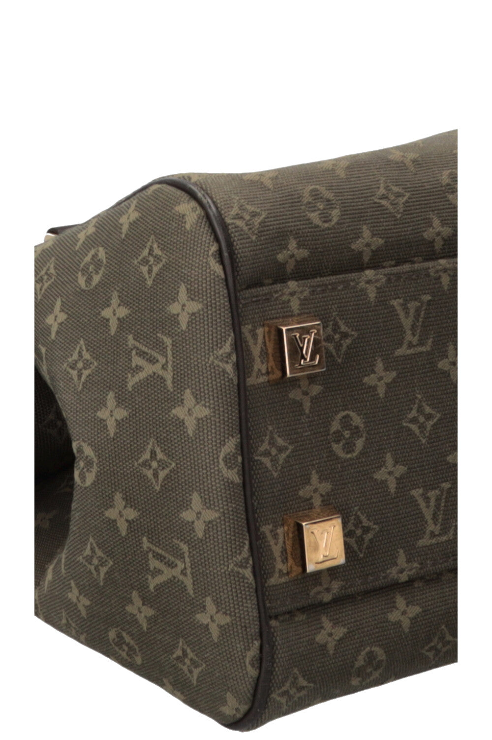 Sac Joséphine Louis Vuitton en toile Mini Lin kaki