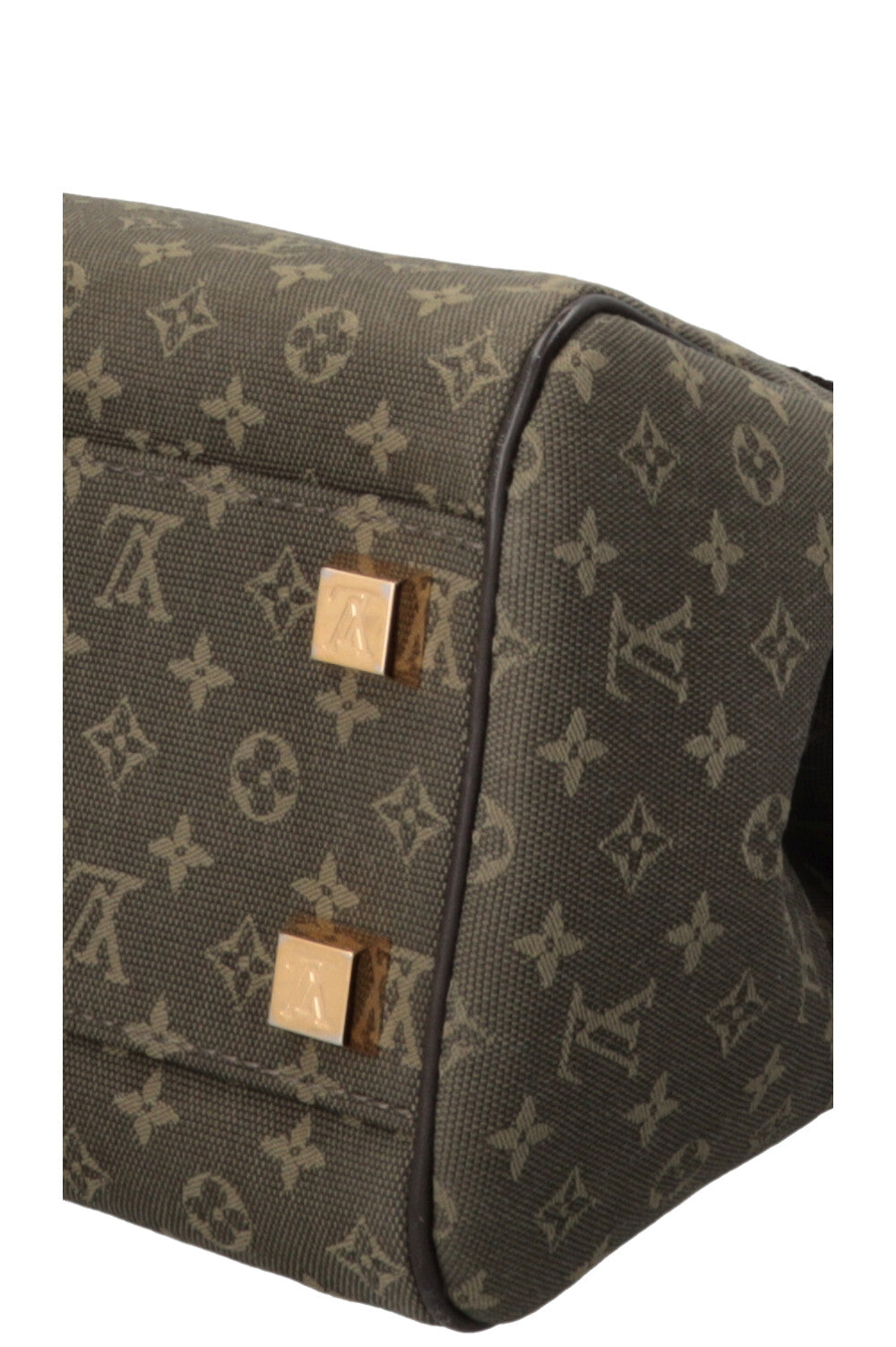 Sac Joséphine Louis Vuitton en toile Mini Lin kaki