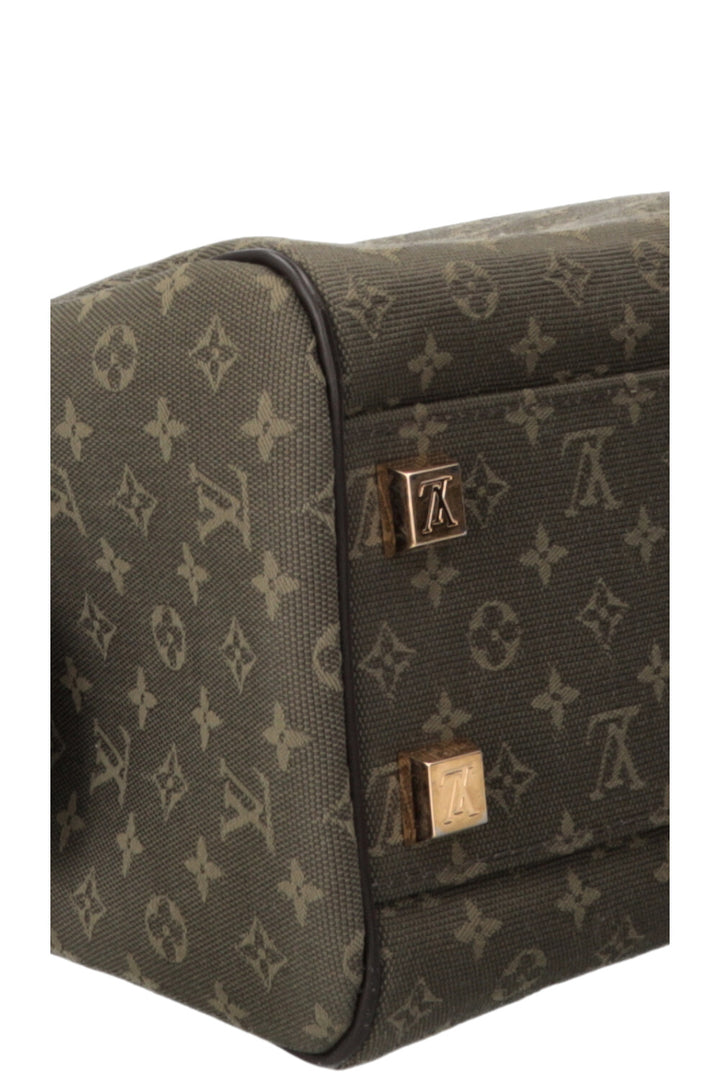 Sac Joséphine Louis Vuitton en toile Mini Lin kaki