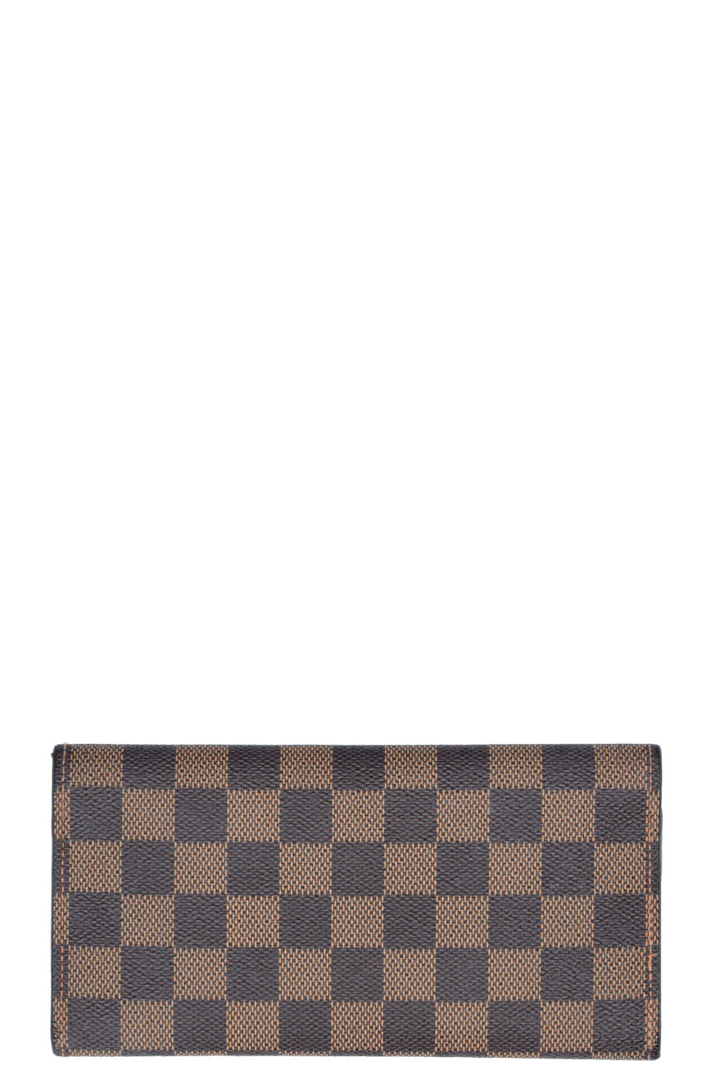 Portefeuille enveloppe Josephine LOUIS VUITTON en toile Damier Ébène