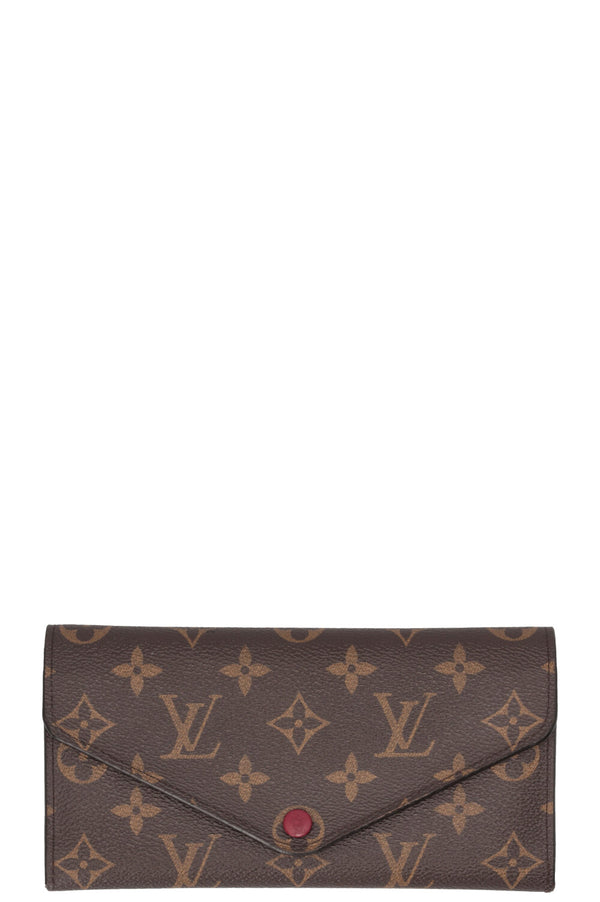 LOUIS VUITTON Josephine Envelope Wallet Canvas