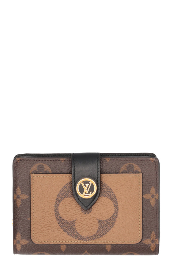 LOUIS VUITTON Juliette Wallet MNG Canvas Brown