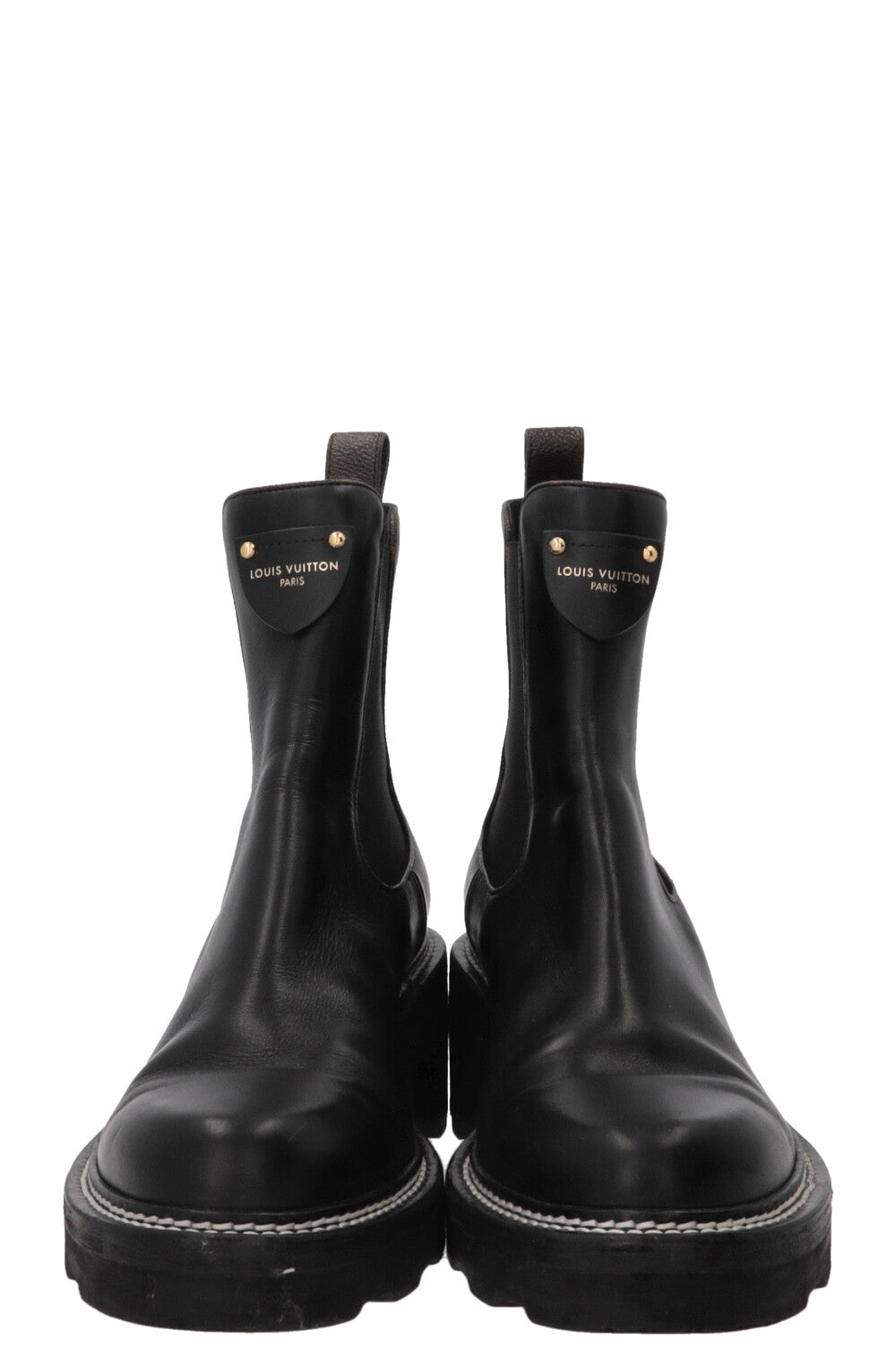 LOUIS VUITTON LV Beaubourg Boots Calfskin Black