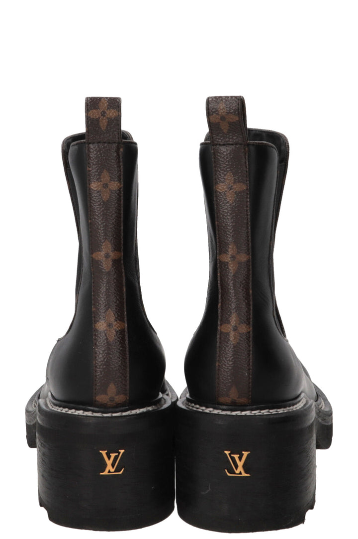 LOUIS VUITTON LV Beaubourg Boots Calfskin Black