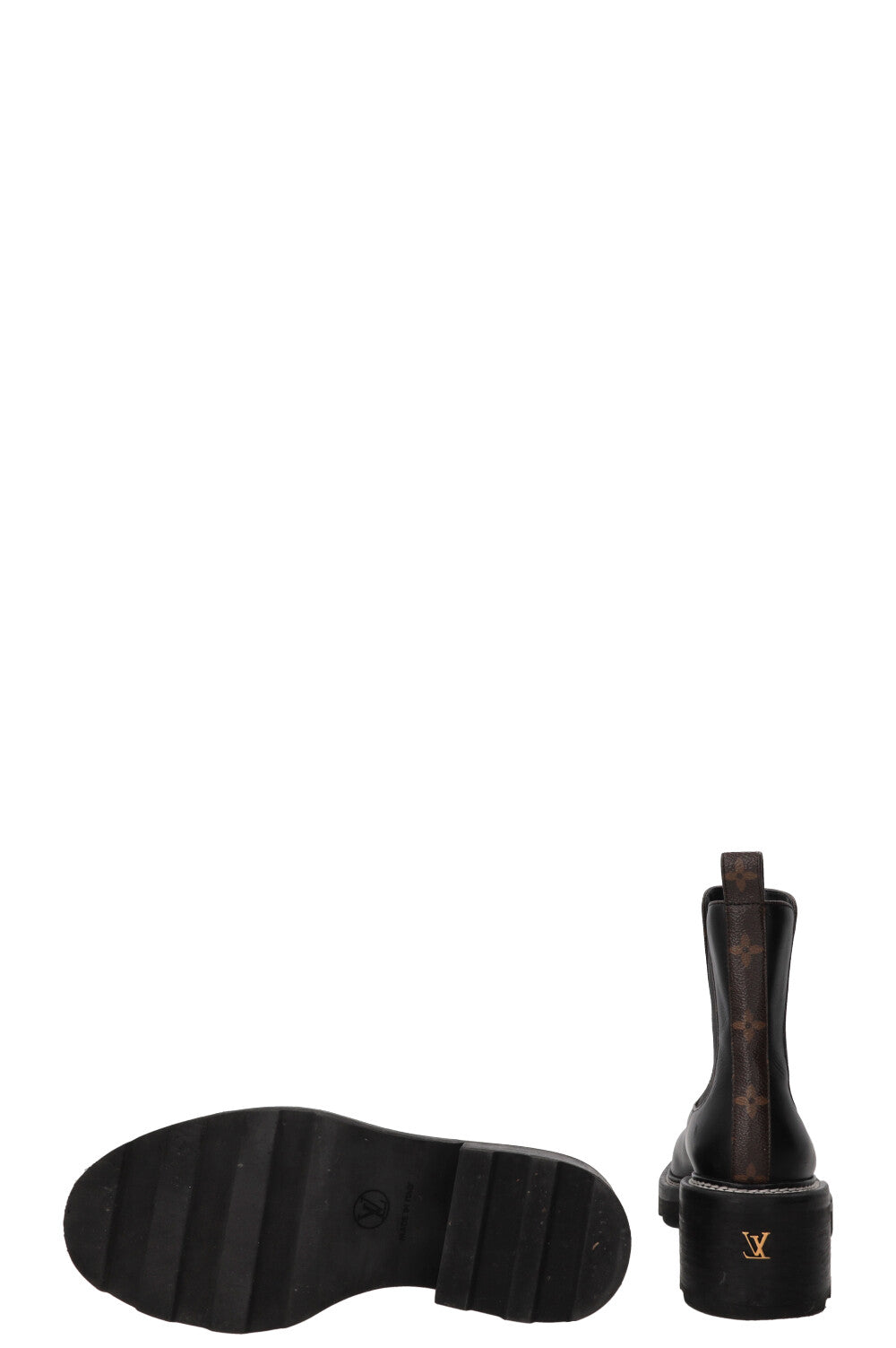 LOUIS VUITTON LV Beaubourg Boots Calfskin Black