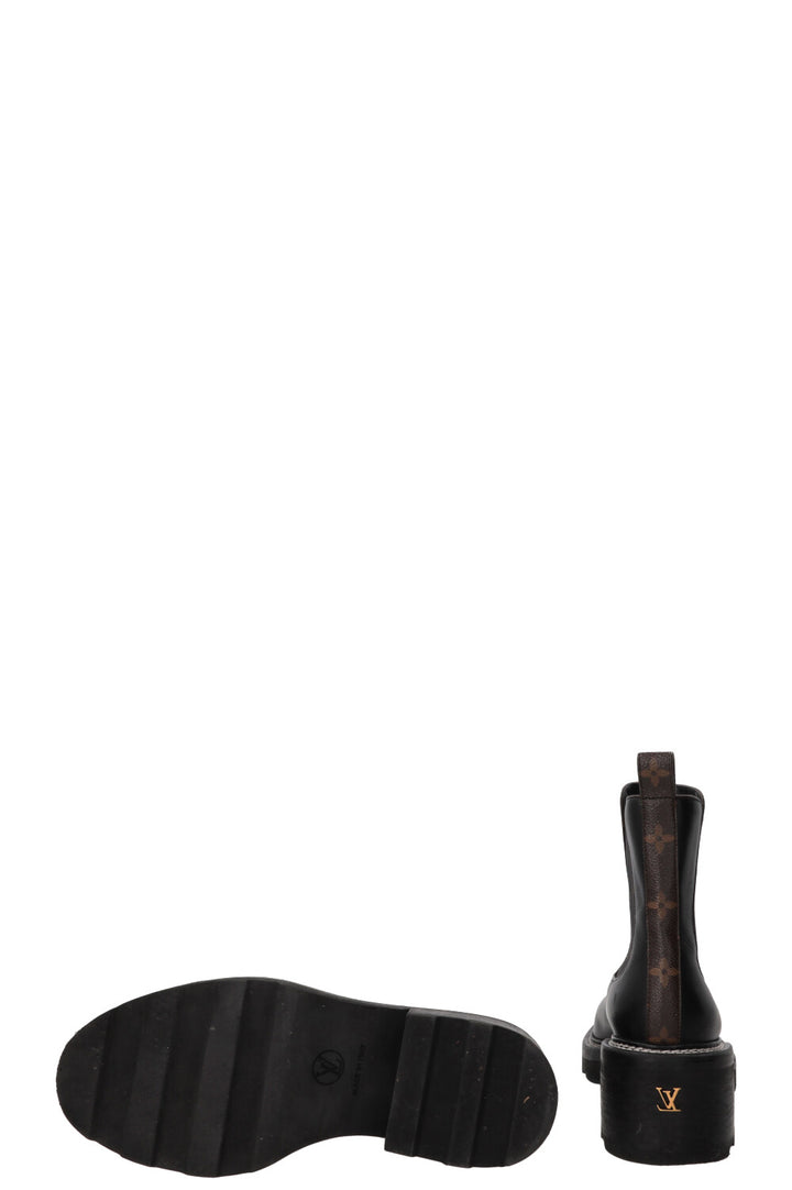 LOUIS VUITTON LV Beaubourg Boots Calfskin Black
