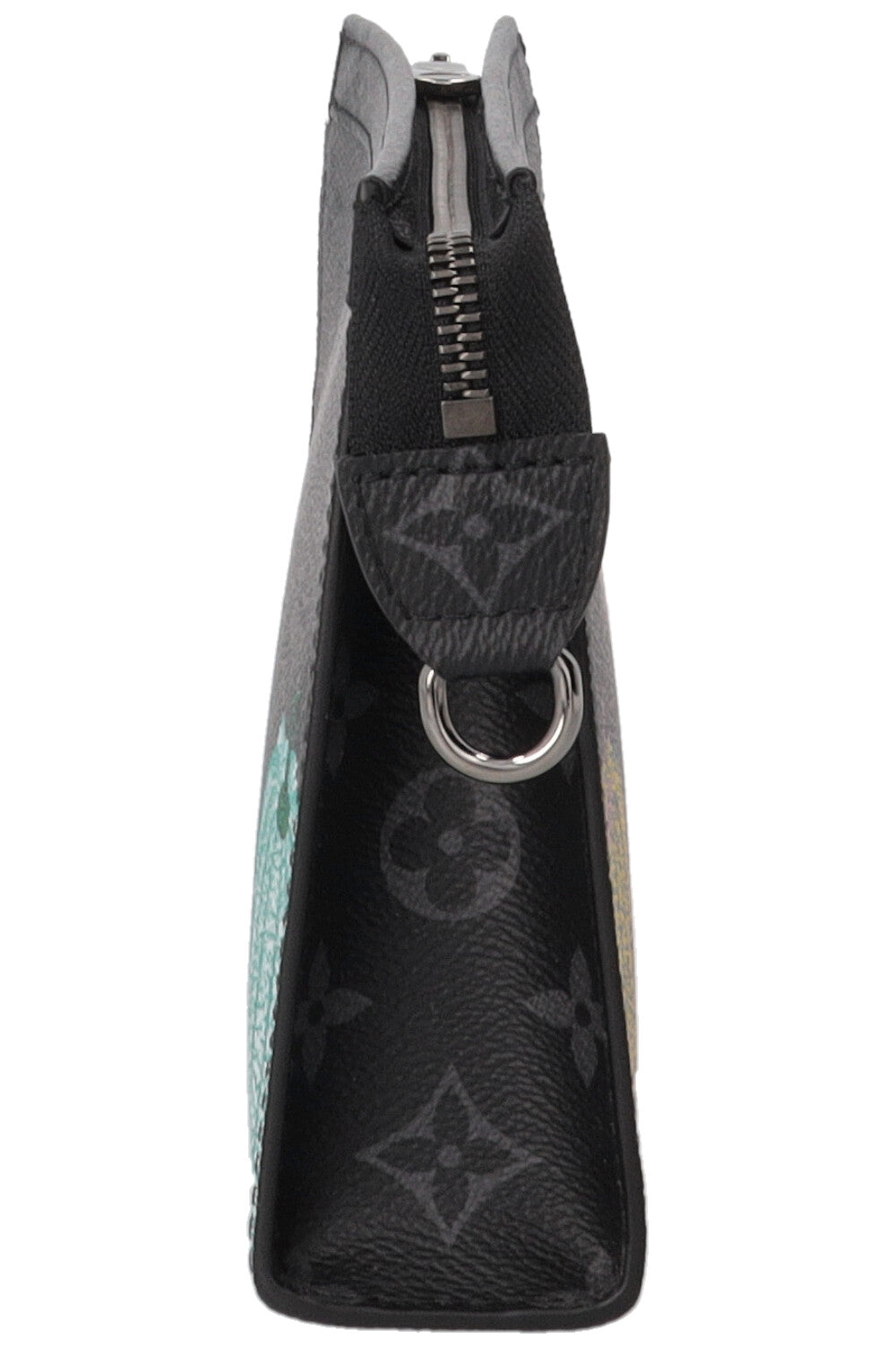 LOUIS VUITTON LVxYK Pochette Voyage Coated Canvas Graphite