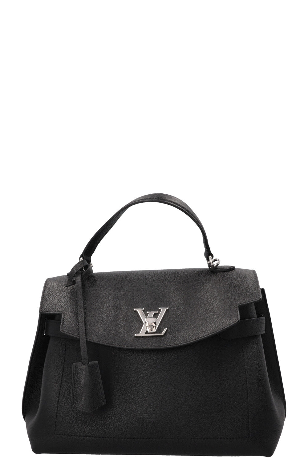 LOUIS VUITTON Lockme Ever MM Bag Leather Black