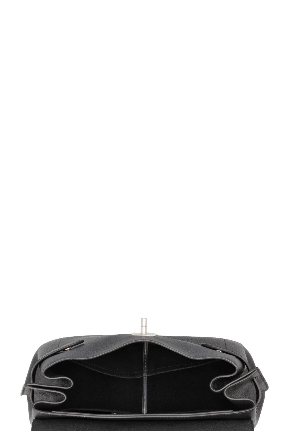 LOUIS VUITTON Lockme Ever MM Bag Leather Black