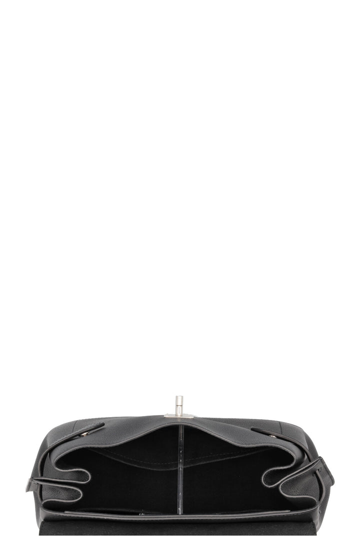 LOUIS VUITTON Lockme Ever MM Bag Leather Black