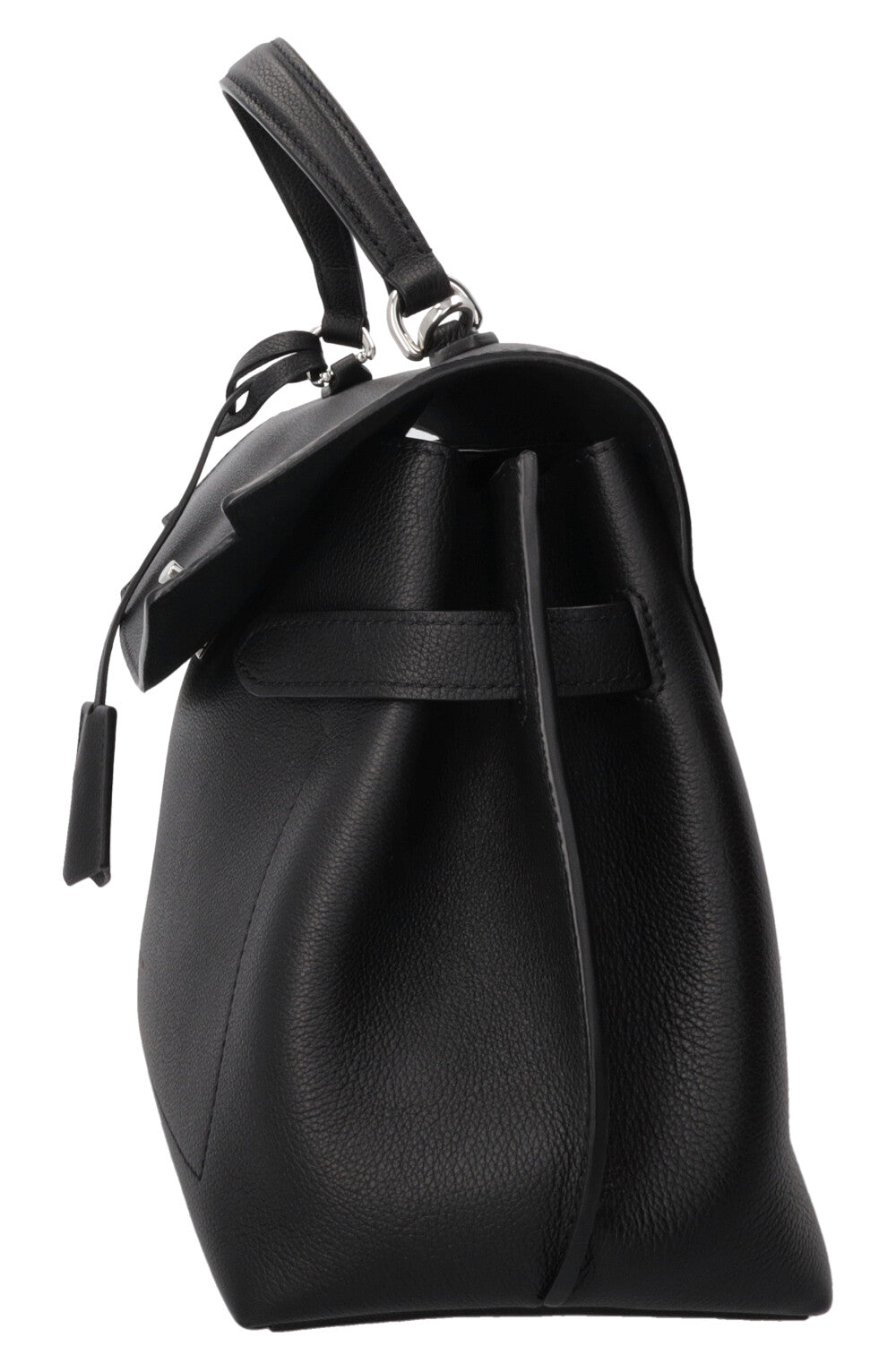 LOUIS VUITTON Lockme Ever MM Bag Leather Black