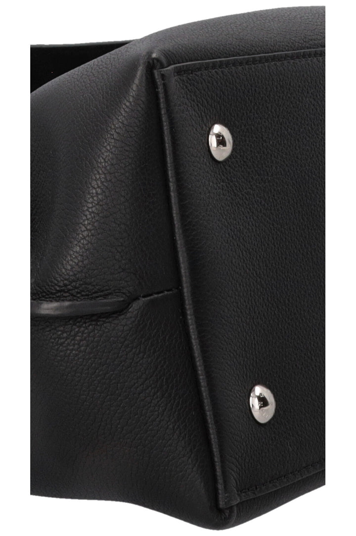 LOUIS VUITTON Lockme Ever MM Bag Leather Black