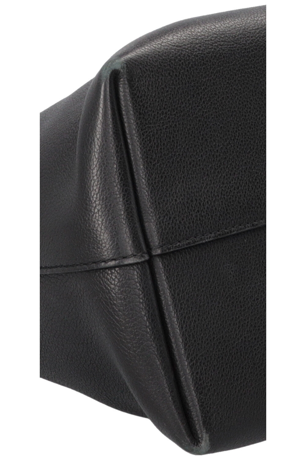 LOUIS VUITTON Lockme Hobo Bag Leather Black