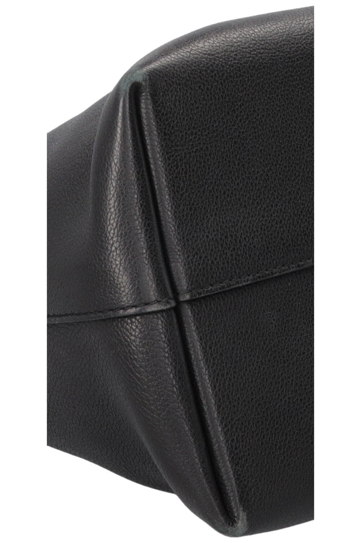 LOUIS VUITTON Lockme Hobo Bag Leather Black