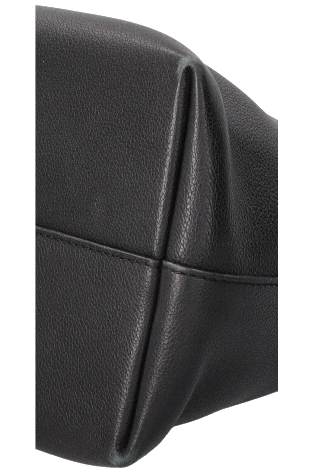 LOUIS VUITTON Lockme Hobo Bag Leather Black
