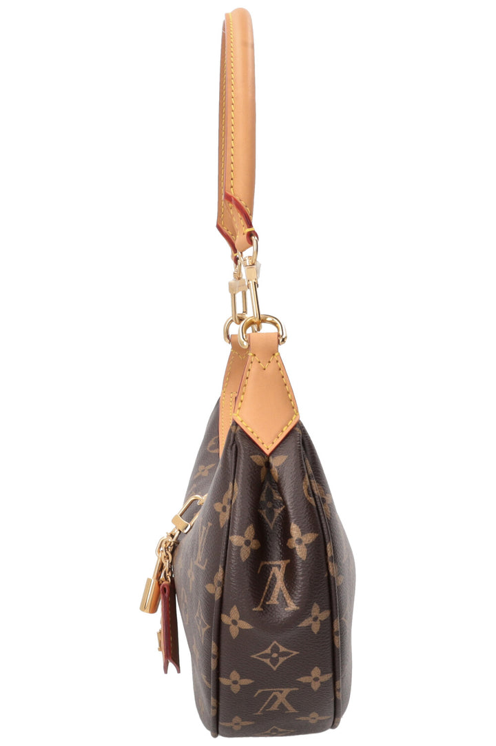 LOUIS VUITTON Looping Bag MNG Canvas
