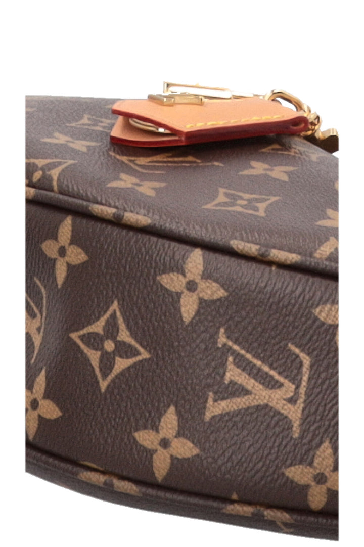 LOUIS VUITTON Looping Bag MNG Canvas