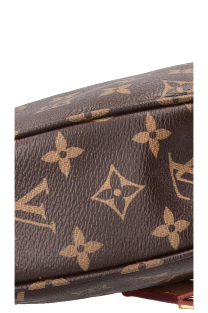LOUIS VUITTON Looping Bag MNG Canvas