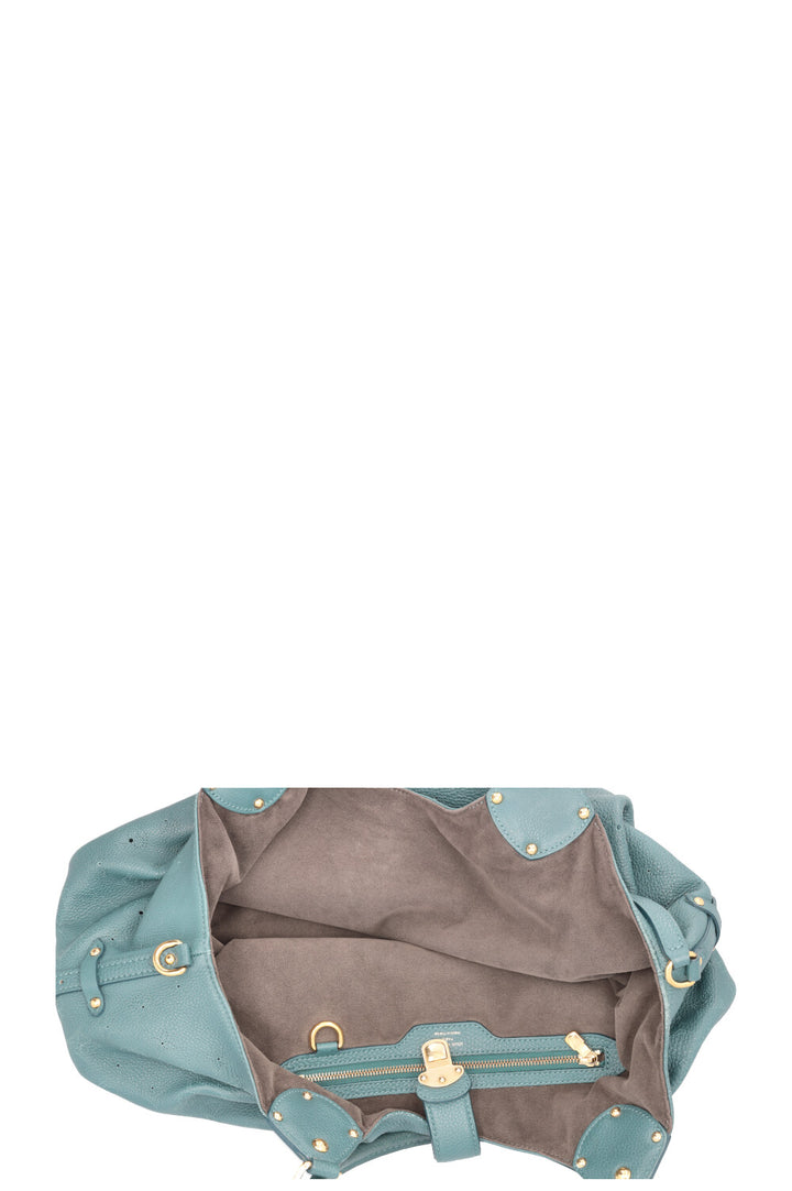 LOUIS VUITTON Mahina Hobo Bag Petrol