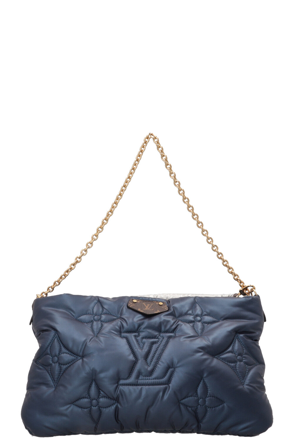 LOUIS VUITTON Maxi Multi Pochette Econyl Nylon Blue