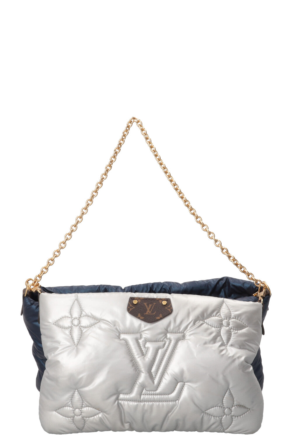 LOUIS VUITTON Maxi Multi Pochette Econyl Nylon Blue