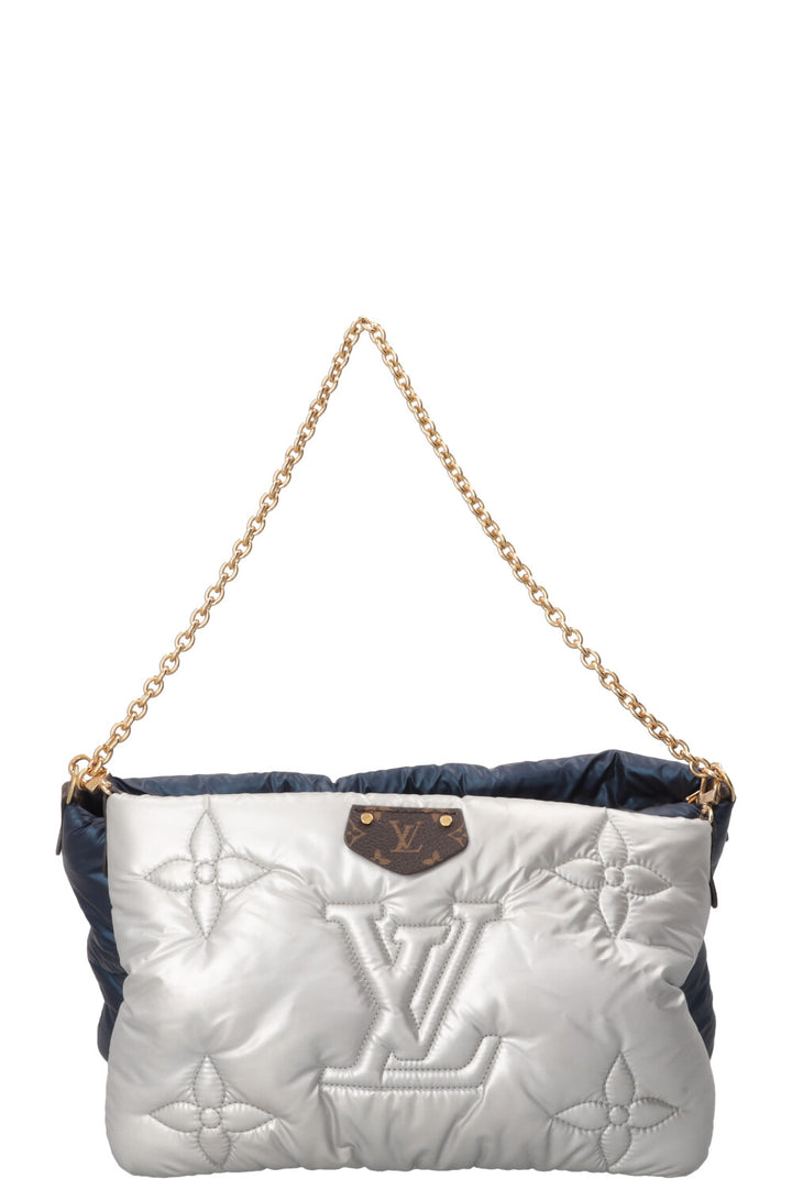 LOUIS VUITTON Maxi Multi Pochette Econyl Nylon Blue