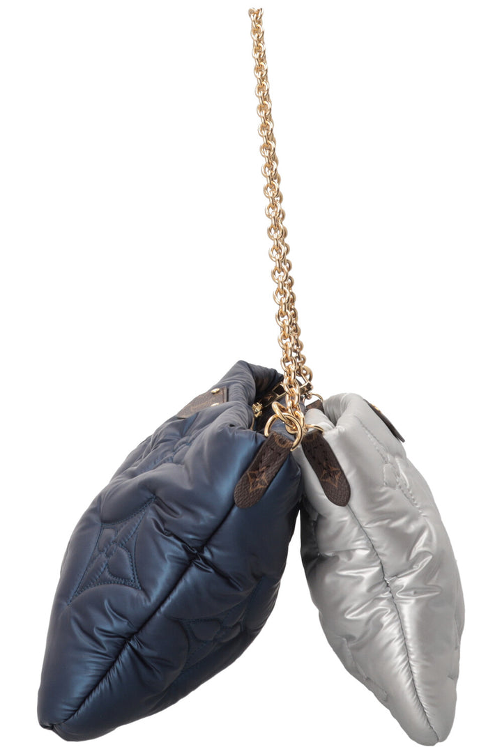 LOUIS VUITTON Maxi Multi Pochette Econyl Nylon Blue