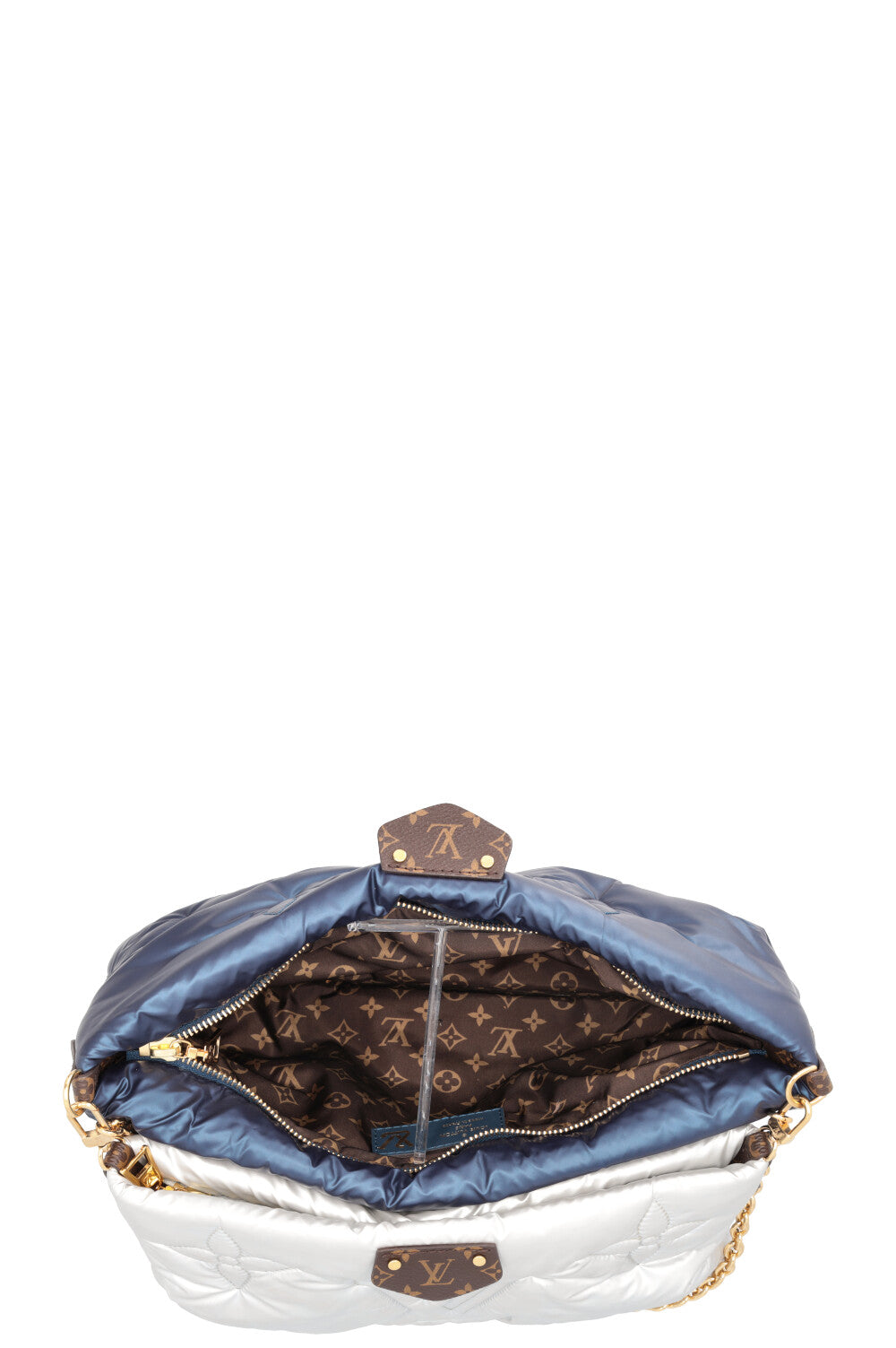 LOUIS VUITTON Maxi Multi Pochette Econyl Nylon Blue