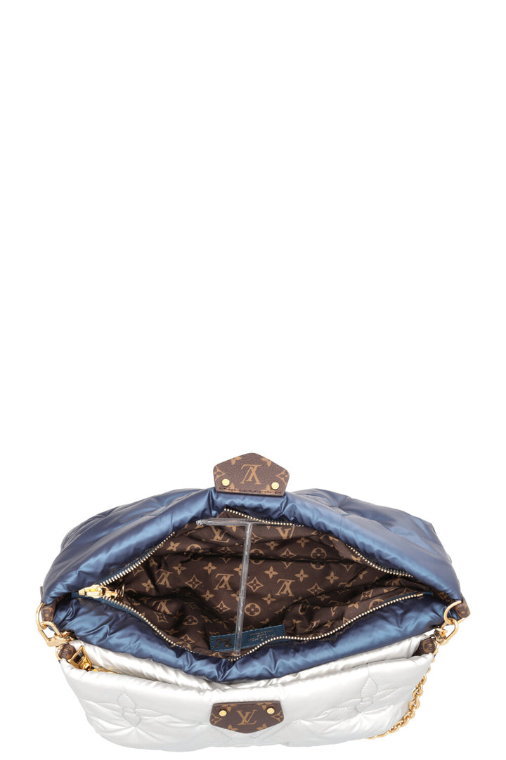 LOUIS VUITTON Maxi Multi Pochette Econyl Nylon Blue