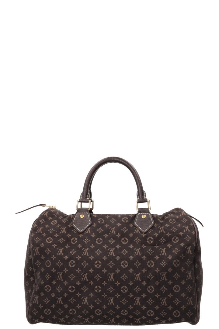 LOUIS VUITTON Mini Lin 30 MNG Idylle Canvas Brown