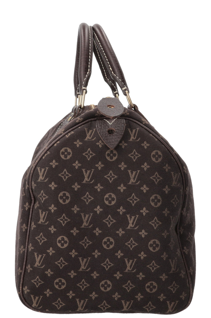 LOUIS VUITTON Mini Lin 30 MNG Idylle Canvas Brown