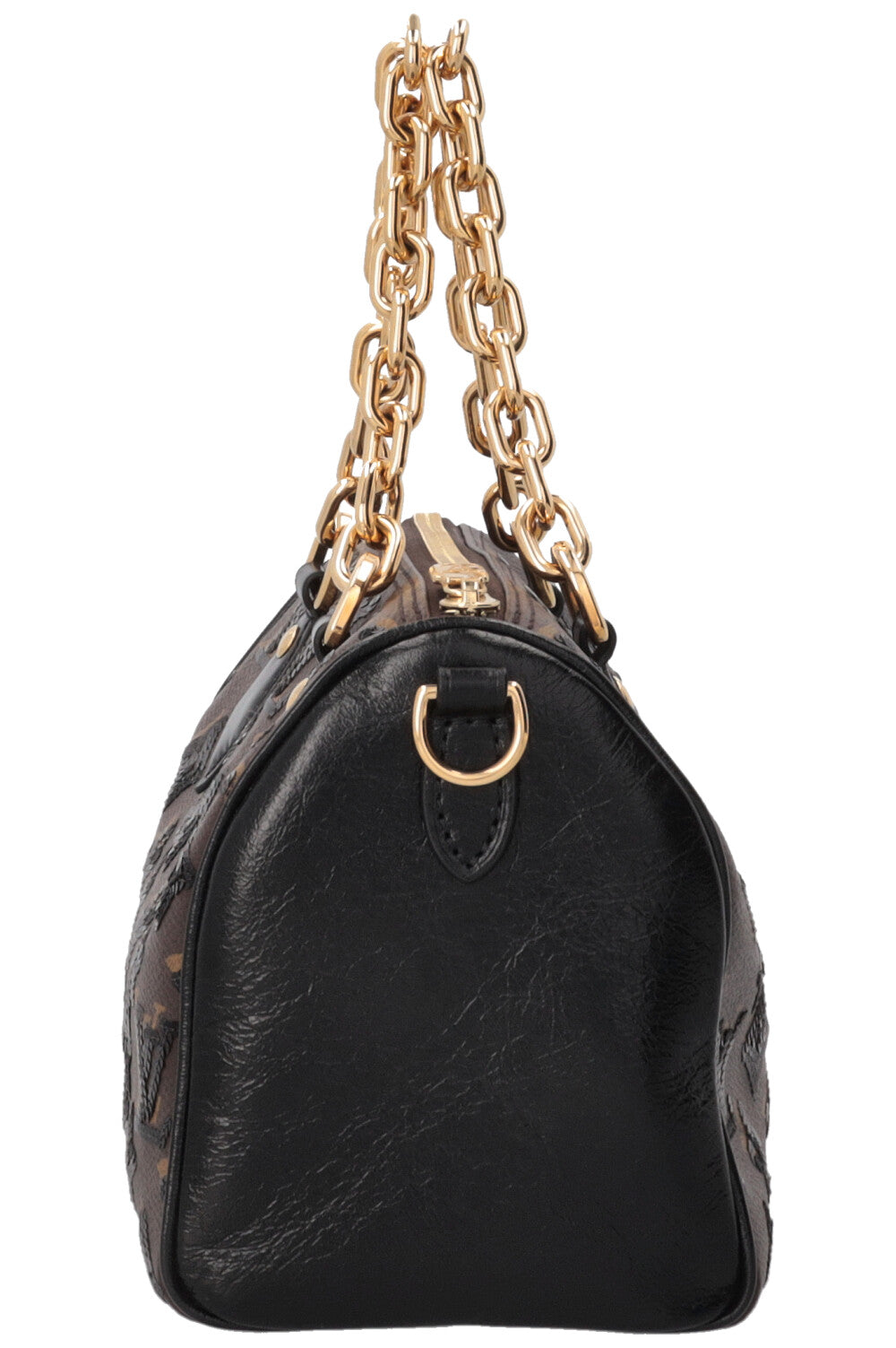 LOUIS VUITTON Mini Sequin Speedy Bandouliere MNG Canvas