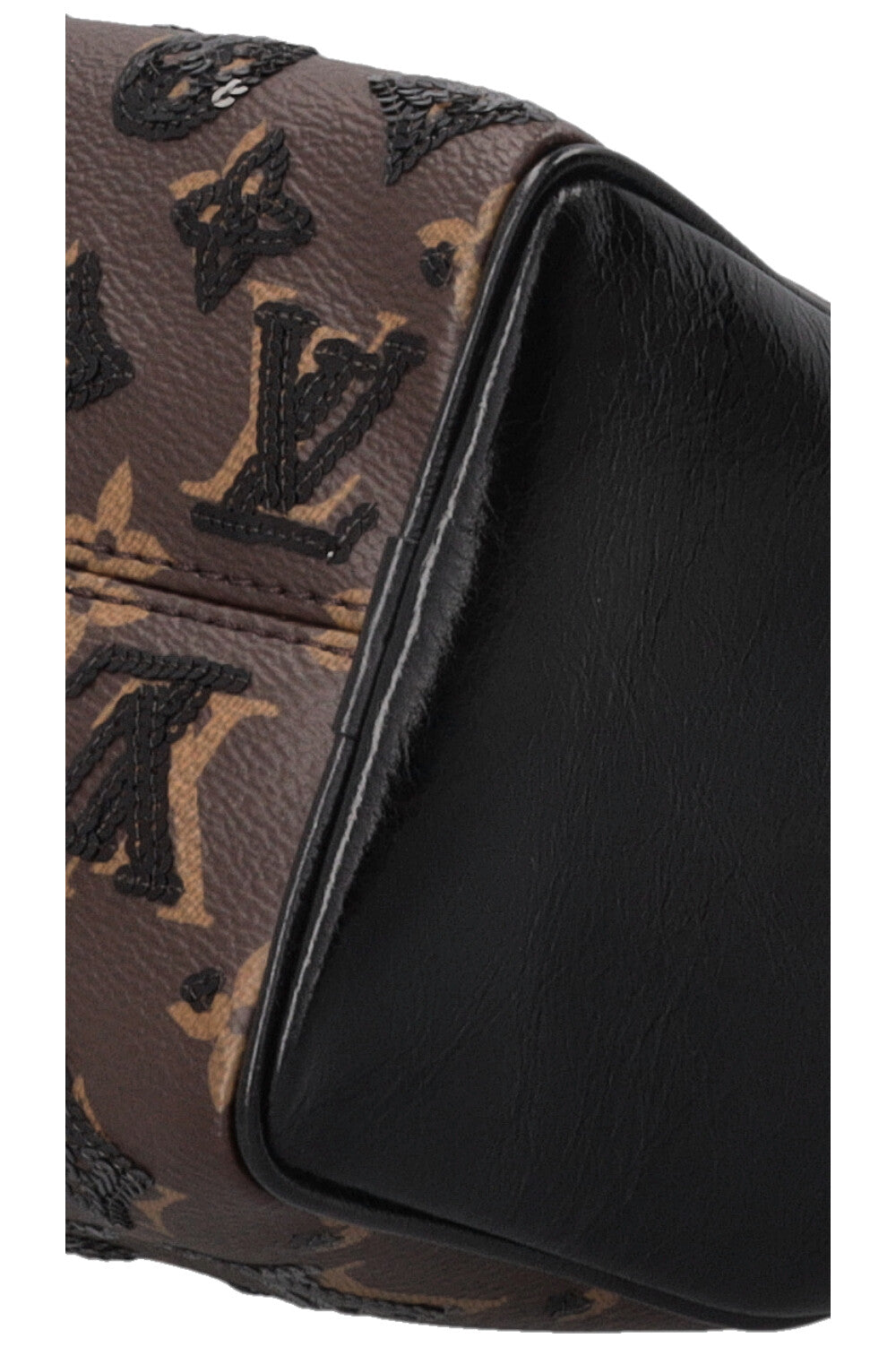 LOUIS VUITTON Mini Sequin Speedy Bandouliere MNG Canvas