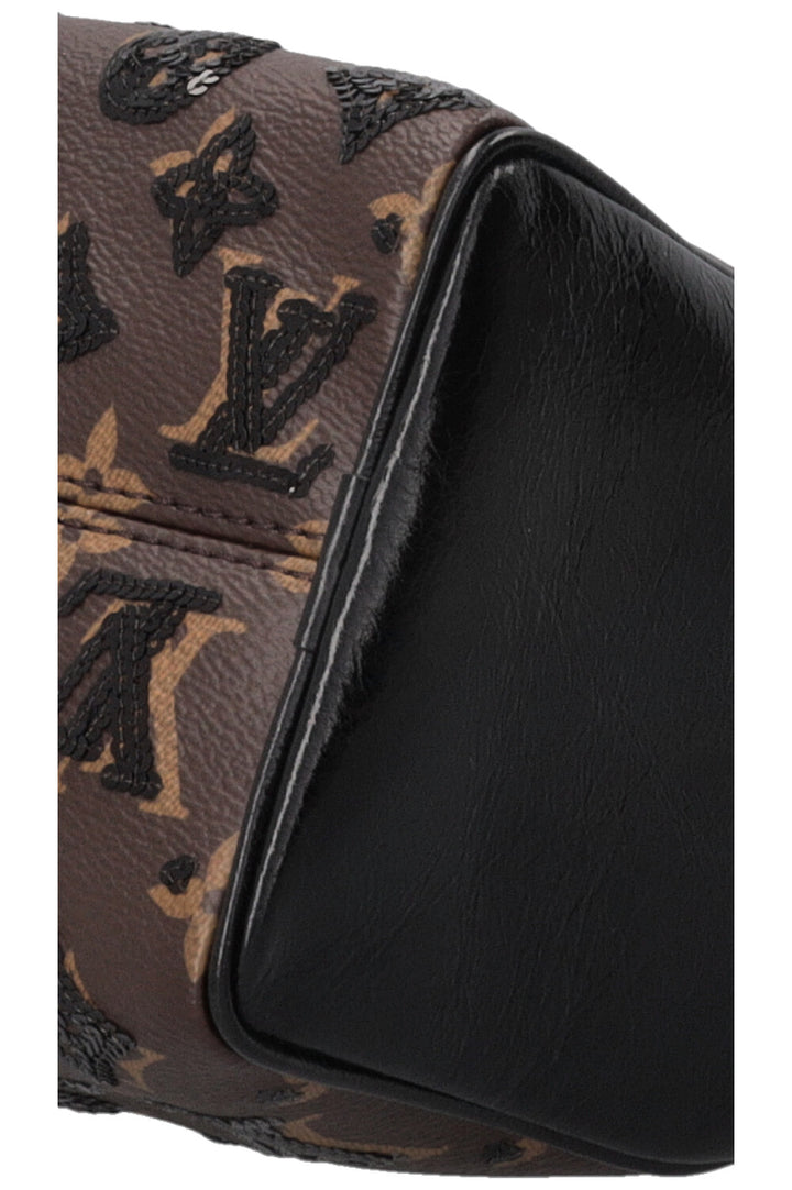 LOUIS VUITTON Mini Sequin Speedy Bandouliere MNG Canvas