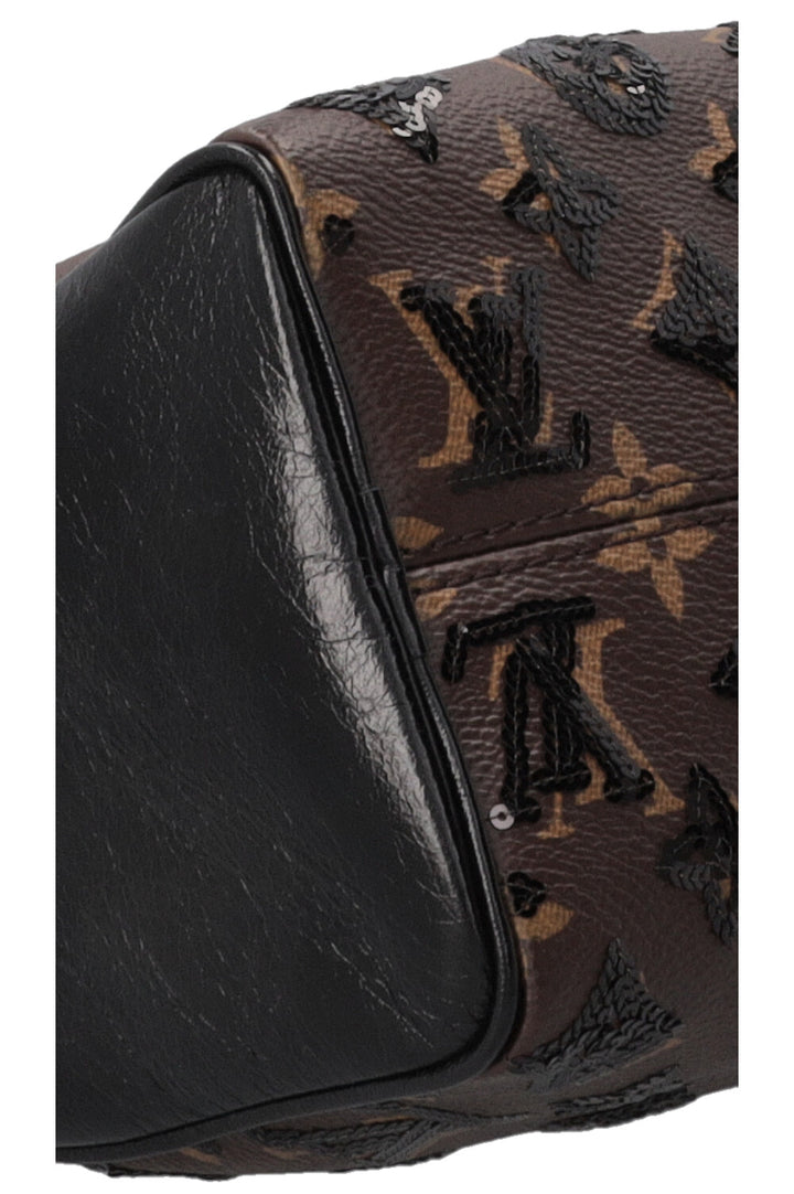 LOUIS VUITTON Mini Sequin Speedy Bandouliere MNG Canvas