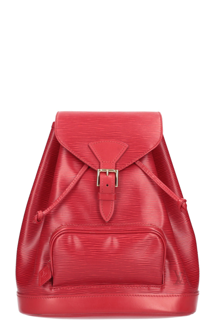 LOUIS VUITTON Montsouris MM Backpack LE Epi Red