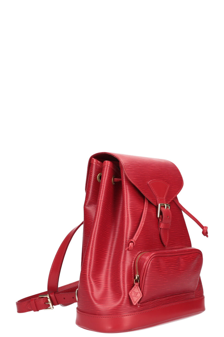 LOUIS VUITTON Montsouris MM Backpack LE Epi Red