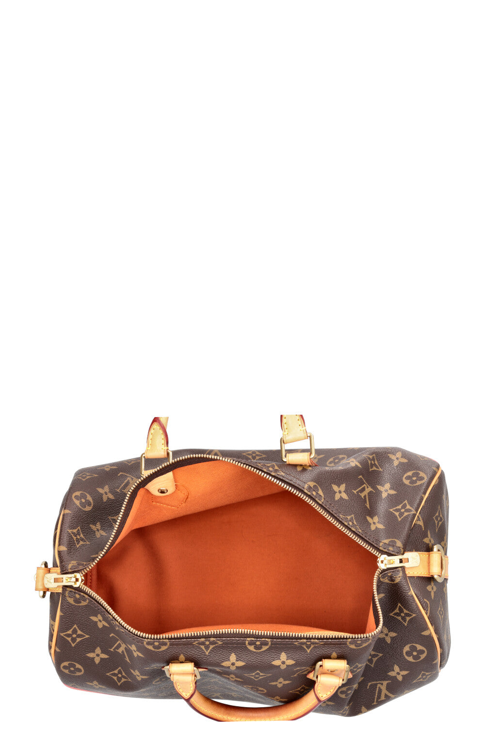 LOUIS VUITTON My LV Heritage Speedy 35 toile MNG orange rose