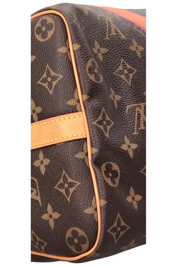 LOUIS VUITTON My LV Heritage Speedy 35 toile MNG orange rose