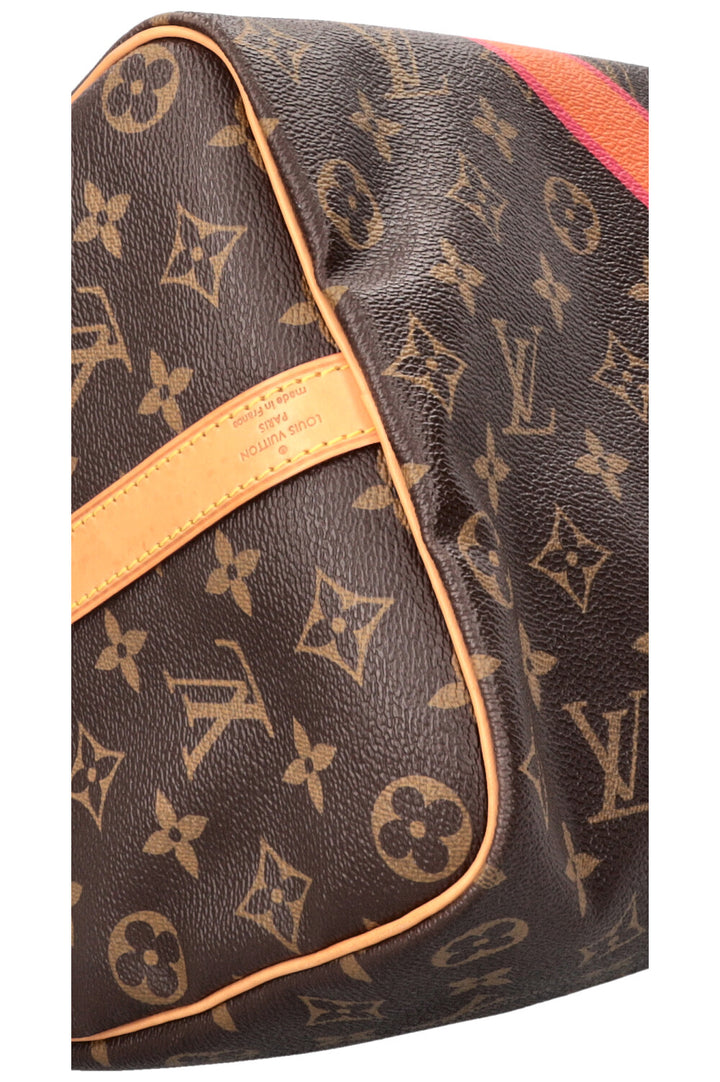 LOUIS VUITTON My LV Heritage Speedy 35 toile MNG orange rose