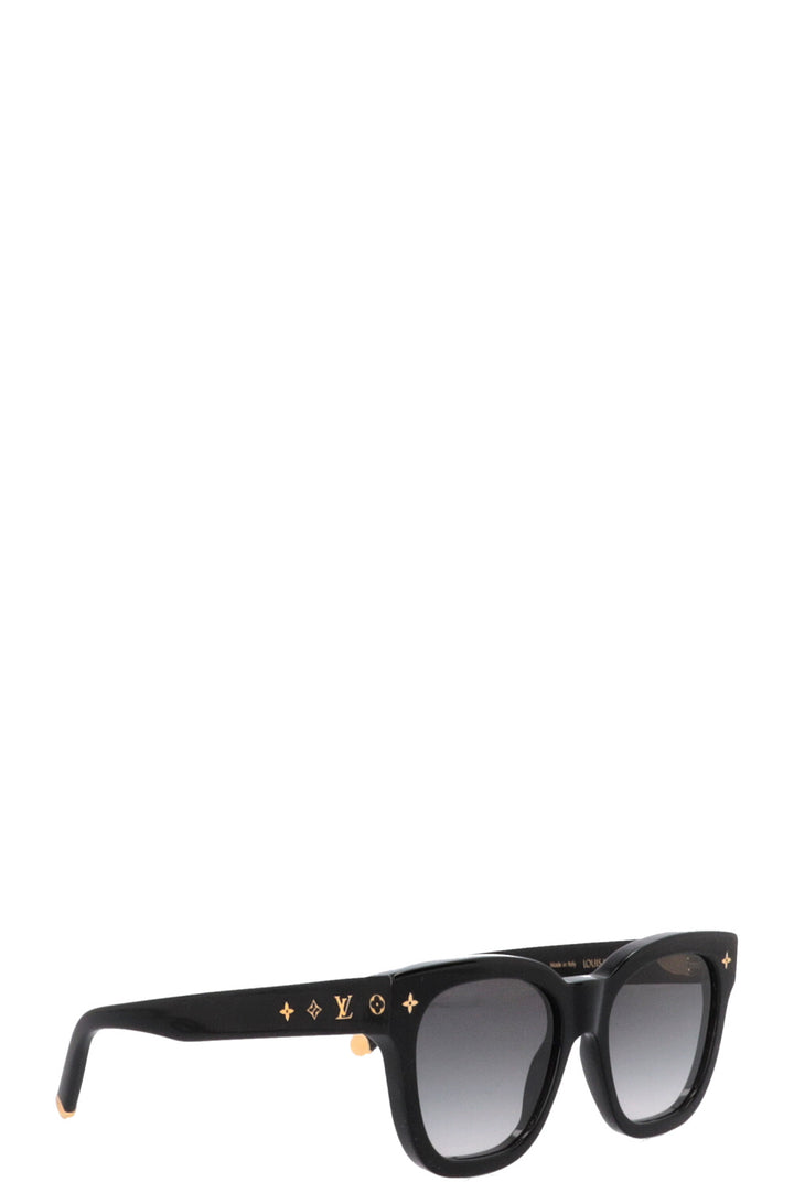 LOUIS VUITTON My Monogram Sunglasses Z1523W Black Gold