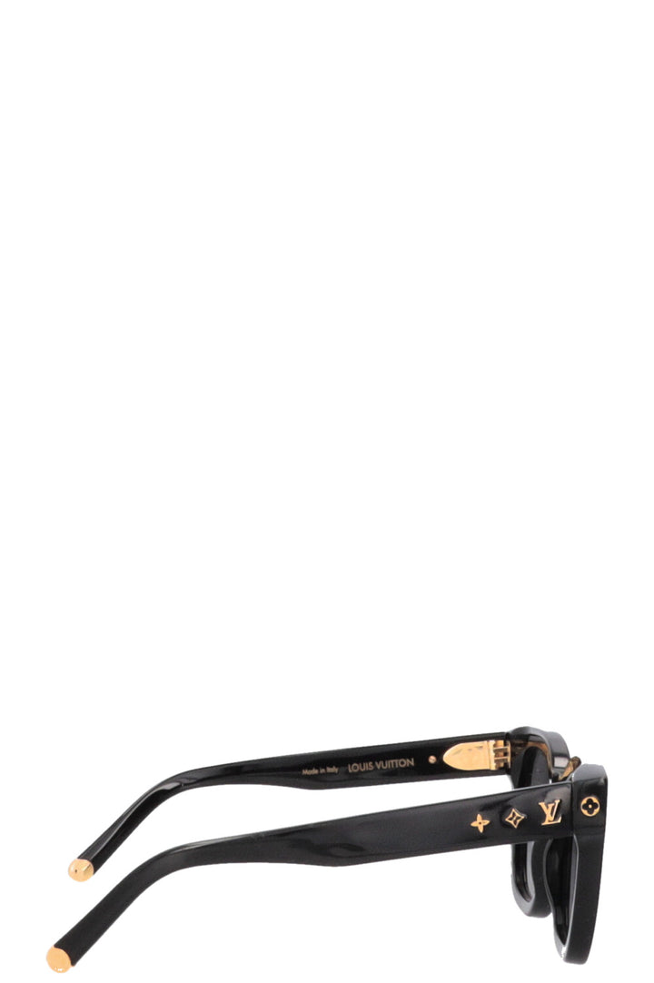 LOUIS VUITTON My Monogram Sunglasses Z1523W Black Gold