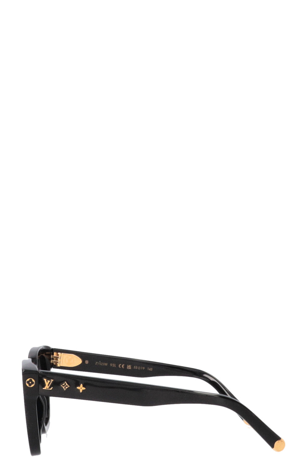 LOUIS VUITTON My Monogram Sunglasses Z1523W Black Gold