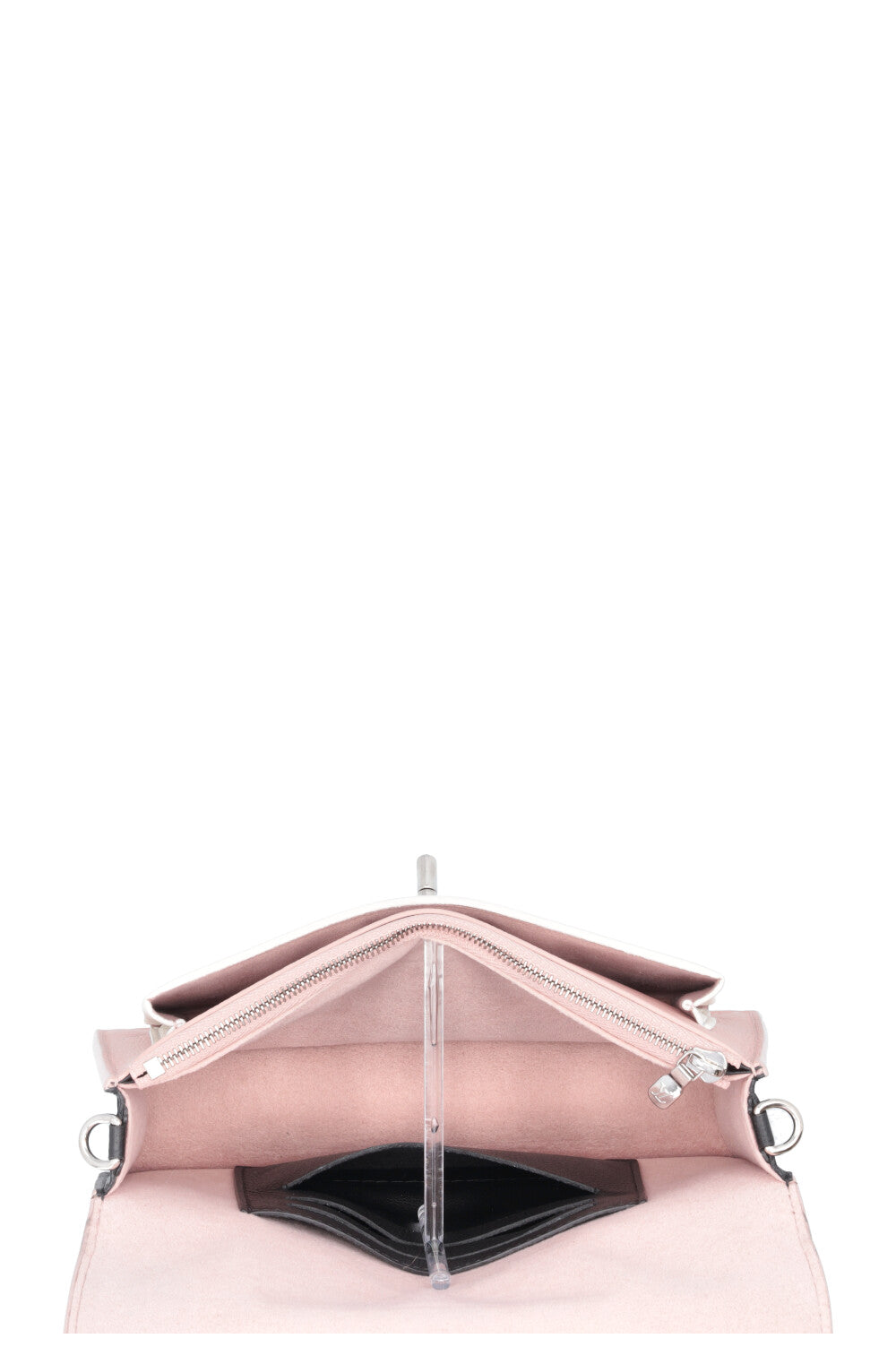 LOUIS VUITTON Mylockme Chain Pochette Leather Tricolor Pink