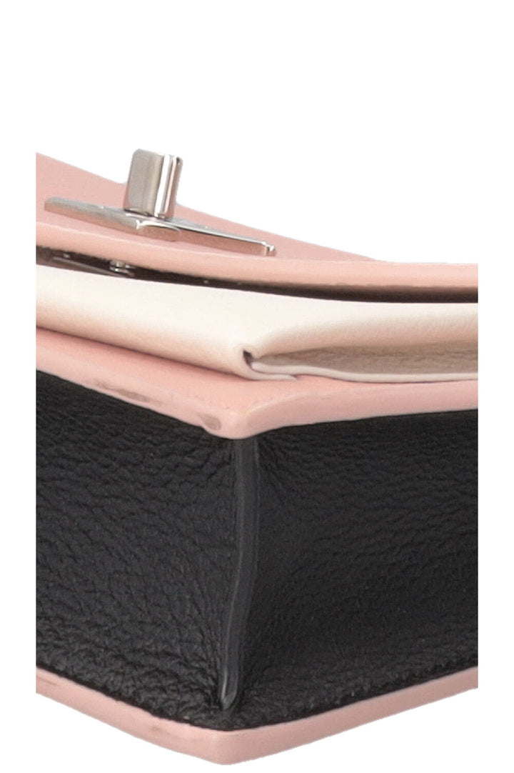 LOUIS VUITTON Mylockme Chain Pochette Leather Tricolor Pink