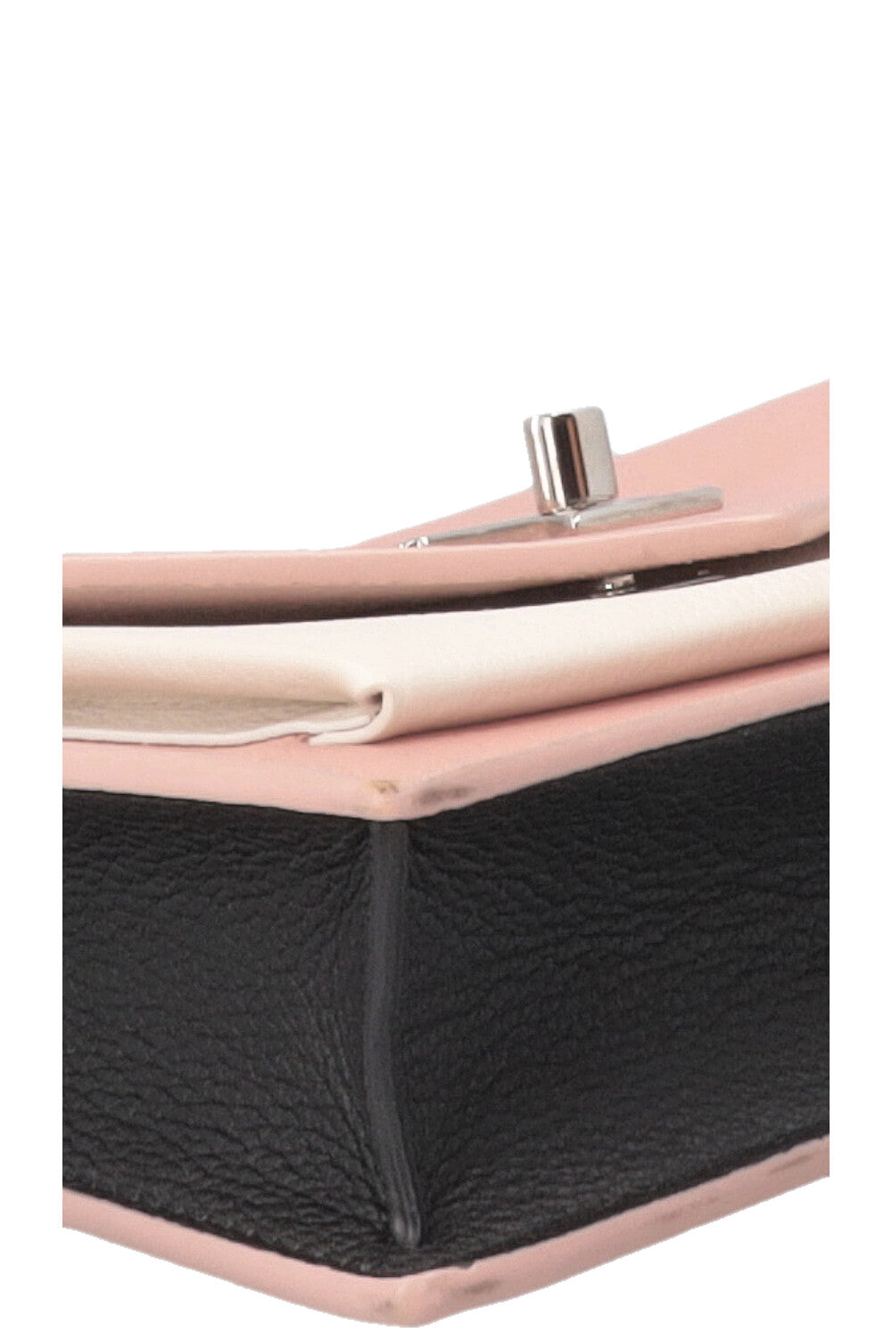 LOUIS VUITTON Mylockme Chain Pochette Leather Tricolor Pink
